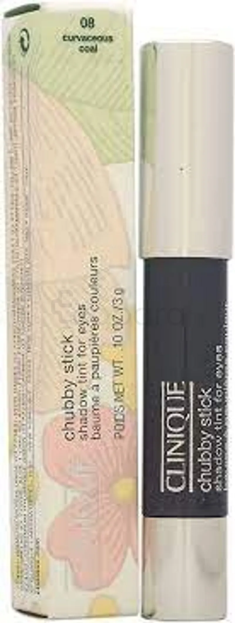 CLINIQUE CHUBBY STICK EYES CURCAVEOUS COAL NUMERO 08