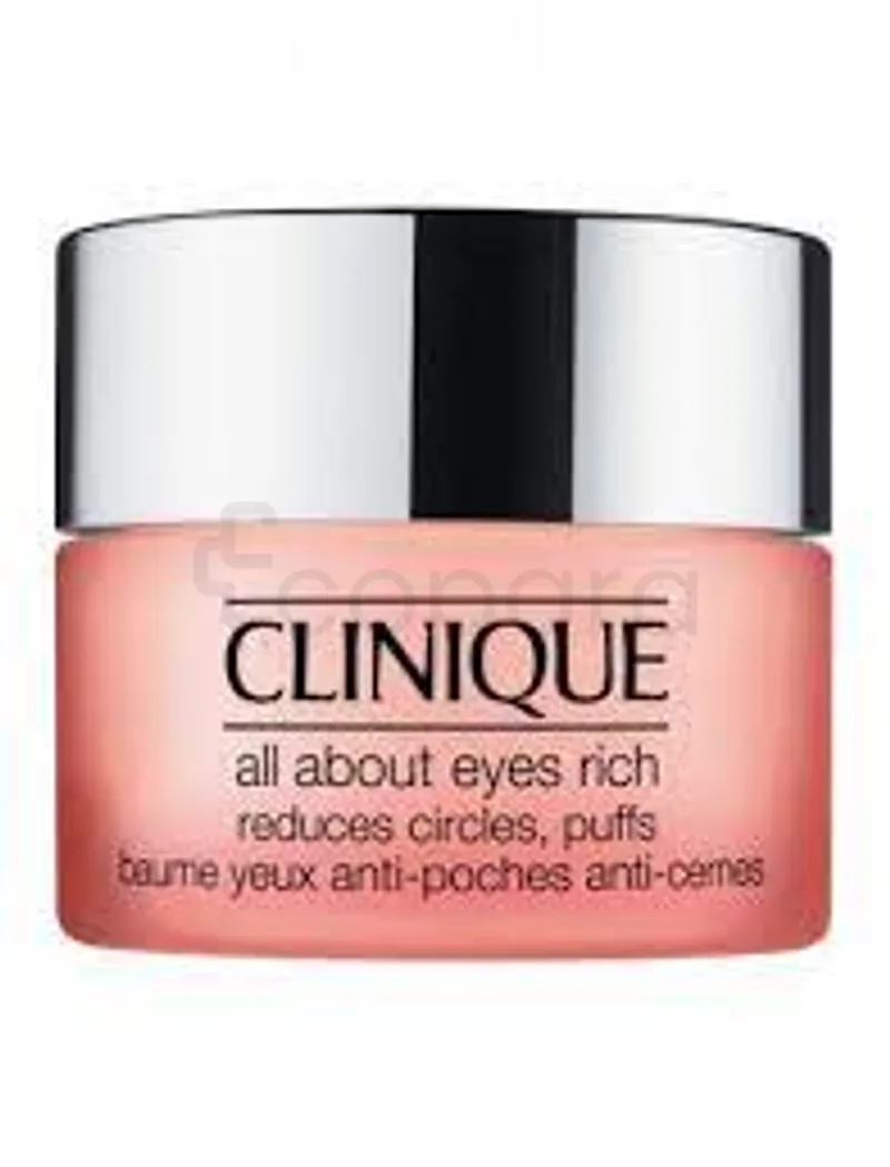 CLINIQUE ALL ABOUT EYES RICH BAUME YEUX ANTI-POCHES ANTI-CERNES 15ML