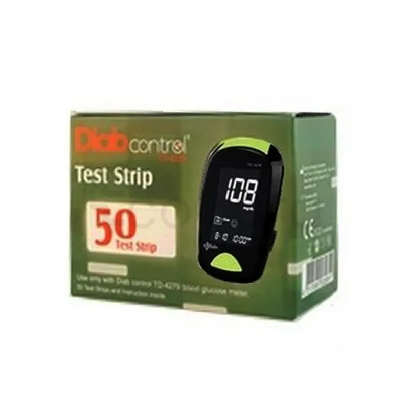 DIABCONTROL BANDELETTES BOITE DE 50