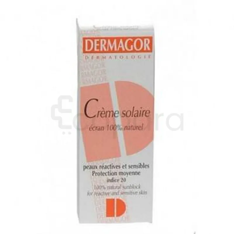 DERMAGOR ECRAN SOLAIRE IP20 CREME NATURELLE 40ML