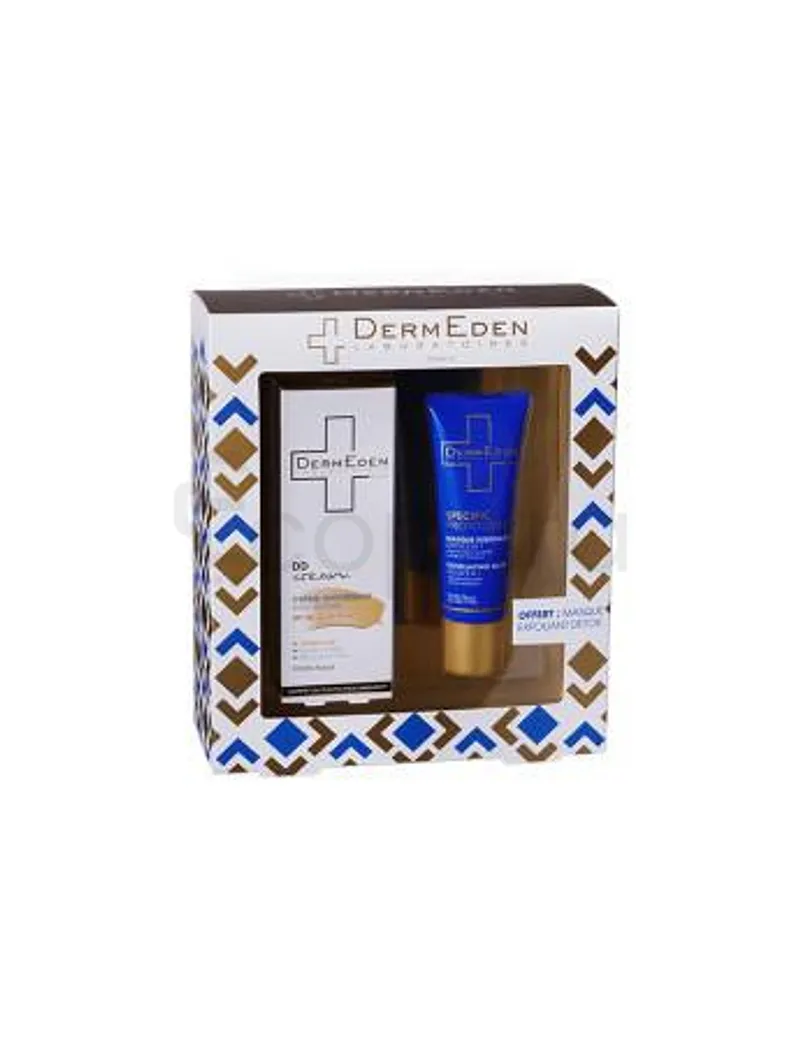 DERMEDEN PACK DD CREME SPF50 + MASQUE EXFOLIANT 50ML