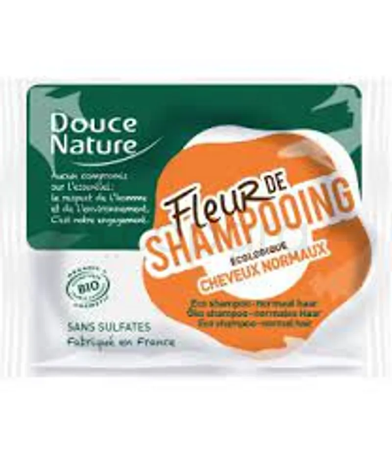 DOUCE NATURE FLEUR DE SHAMPOOING CHEVEUX NORMAUX 85G