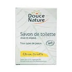 DOUCE NATURE SAVON DE TOILETTE CITRON GIROFLE 100G