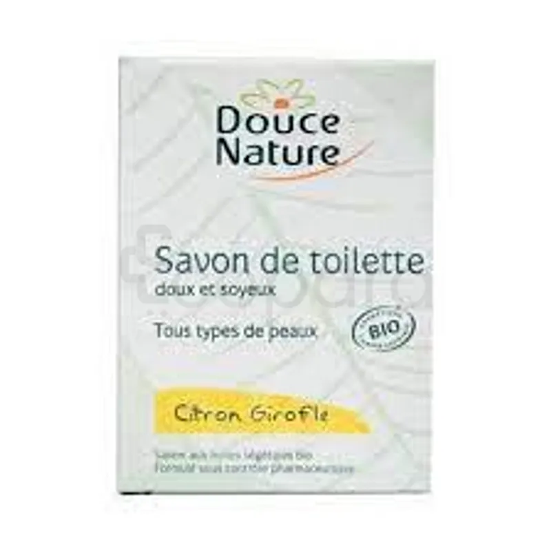 DOUCE NATURE SAVON DE TOILETTE CITRON GIROFLE 100G