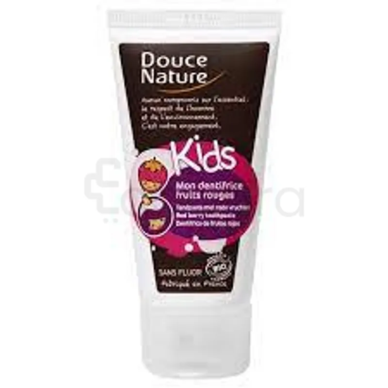 DOUCE NATURE DENTIFRICE ENFANT FRUITS ROUGES 50ML
