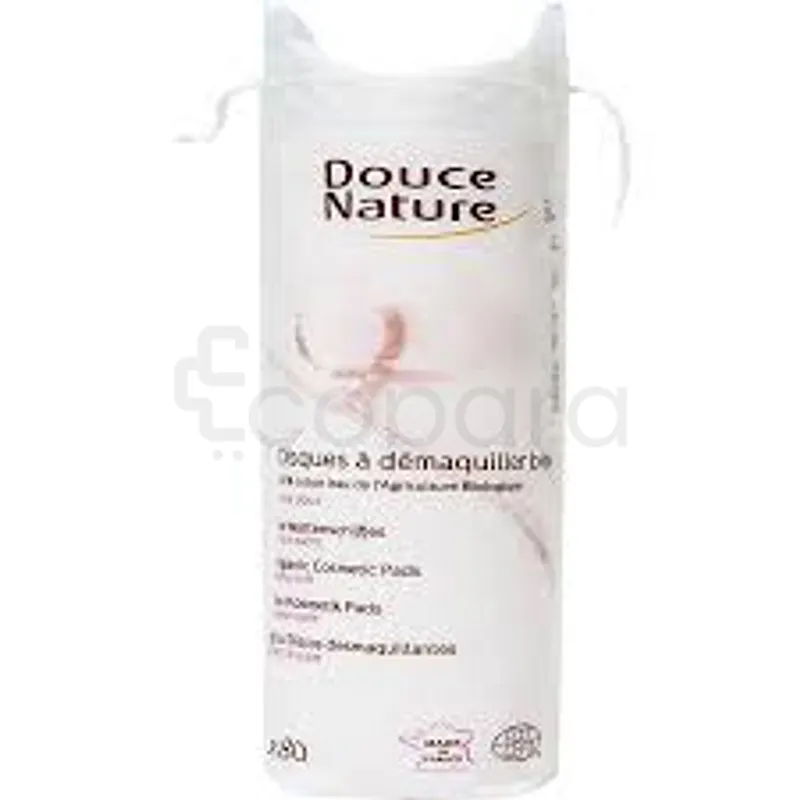 DOUCE NATURE OVALES A DEMAQUILLER BIO BOITE DE 40