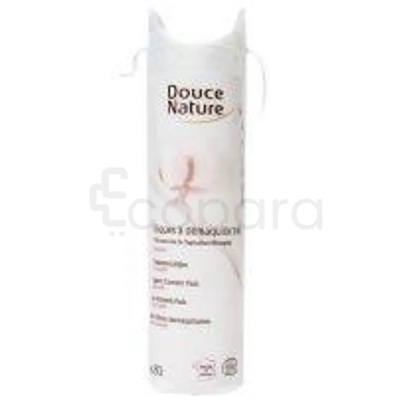 DOUCE NATURE DISQUES A DEMAQUILLER BIO BOITE DE 60