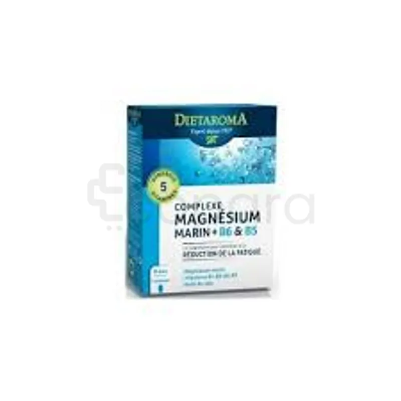 DIETAROMA MAGNESIUM MARIN + B6 ET B5 BOITE DE 60 CAPSULES
