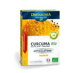 DIETAROMA CURCUMA BIO BOITE DE 20 AMPOULES