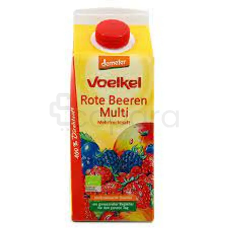 VOELKEL JUS DE FRUITS ROUGES 750ML