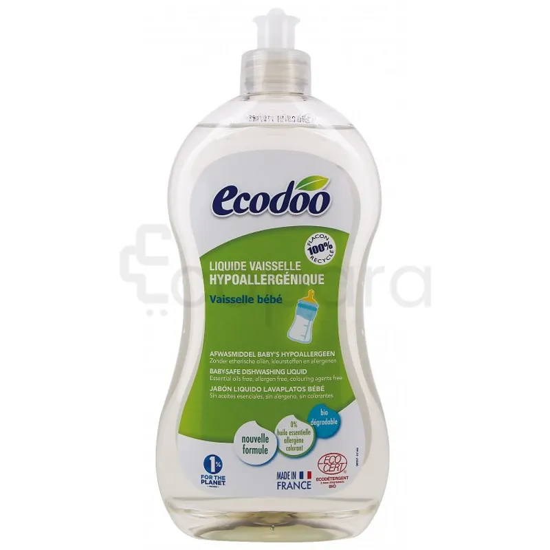 ECODOO LIQUIDE VAISSELLE 0% HYPOALLERGENIQUE 1L