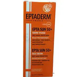 EPTADERM EPTA SUN 50+CREME VISAGE