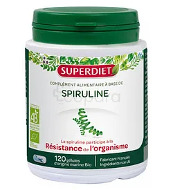 SUPER DIET SPIRULINE BOITE DE 120 GELULES