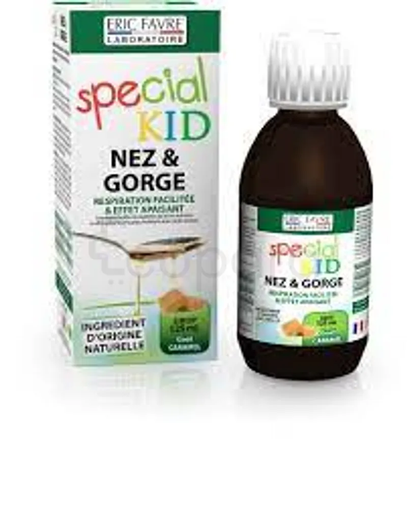 ERIC FAVRE SPECIAL KID NEZ ET GORGE GOUT CARAMEL125ML SIROP