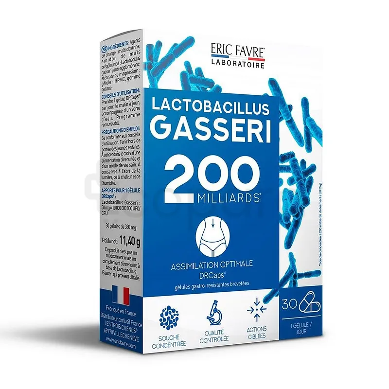 ERIC FAVRE LACTOBACILLUS GASSERI B30