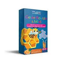 ERIC FAVRE GELEE ROYALE ET MIEL ENFANTS ORANGE BOITE DE 10