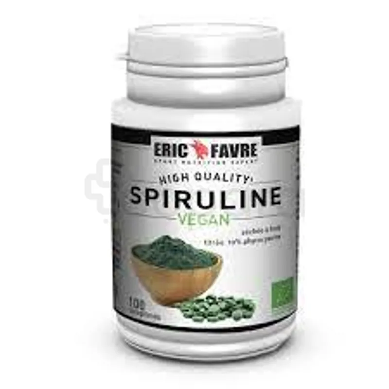 ERIC FAVRE SPIRULINE VEGAN BIO BOITE DE 100 COMPRIMES