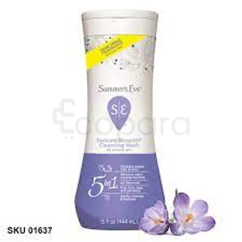 SUMMER'S EVE CLEANSING WASH DELICATE BLOSSOM 5 IN 1 444ML