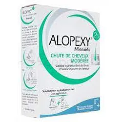DUCRAY ALOPEXY MINOXIDIL 2% 3 FLACONS DE 60ML
