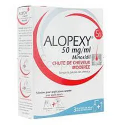 DUCRAY ALOPEXY MINOXIDIL 5% 3 FLACONS DE 60ML