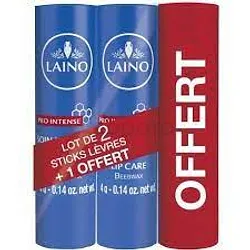LAINO SOIN DES LEVRES CIRE D'ABEILLE LOT DE 2