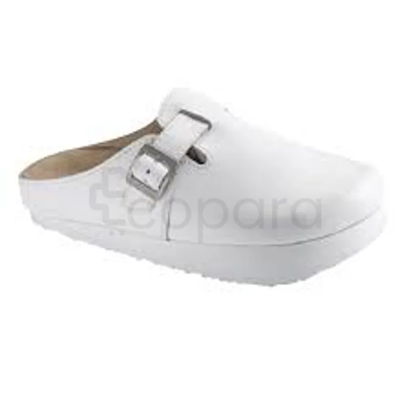 SVELTESSE SABOT CUIR BLANC TAILLE 39