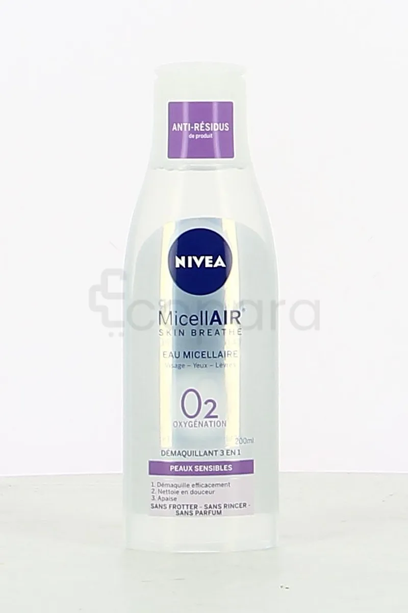 NIVEA EAU MICELLAIRE O2 200ML