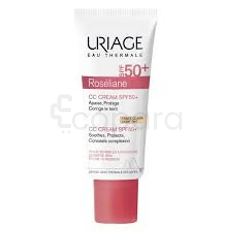 URIAGE ROSELIANE CC CREME TEINTE CLAIRE SPF50+ 40ML