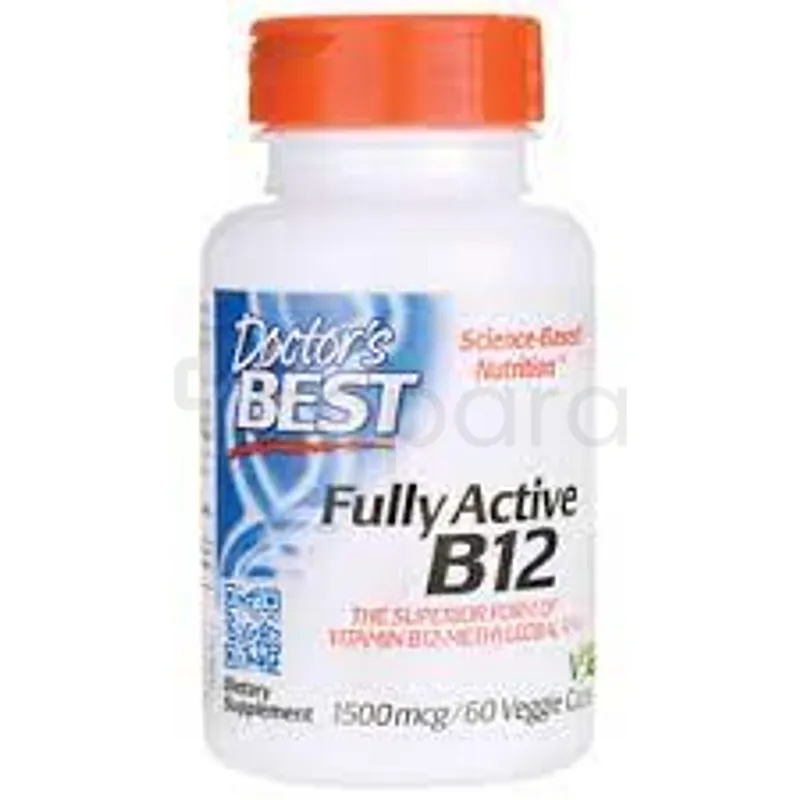 DOCTOR'S BEST BEST B FULLY ACTIVE B12 BOITE DE 60 CAPSULES