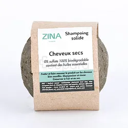 ZINA SHAMPOOING SOLIDE CHEVEUX SECS