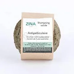 ZINA SHAMPOOING SOLIDE ANTI-PELLICULAIRE