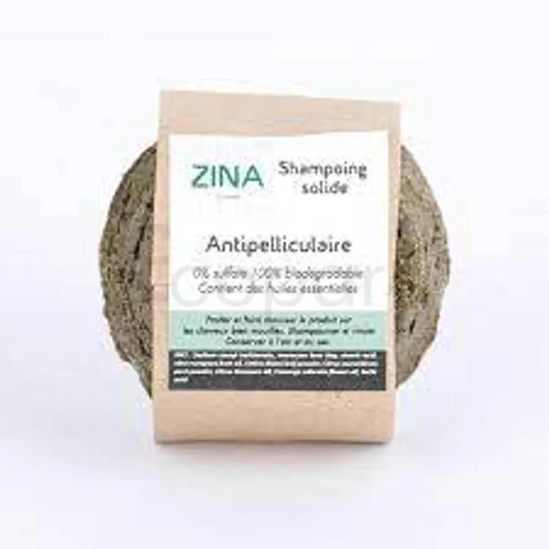 ZINA SHAMPOOING SOLIDE ANTI-PELLICULAIRE