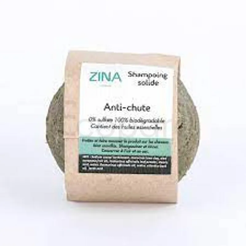 ZINA SHAMPOOING SOLIDE CHEVEUX ANTI-CHUTE