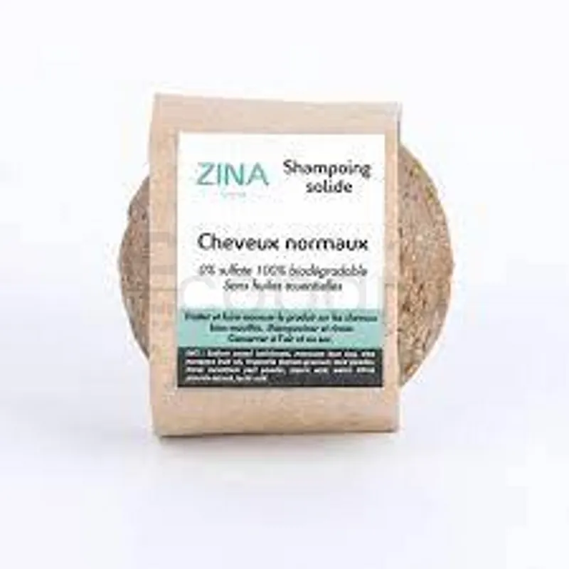 ZINA SHAMPOOING SOLIDE CHEVEUX NORMAUX
