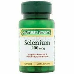 NATURE'S BOUNTY SELENIUM 200MG BOITE DE 100
