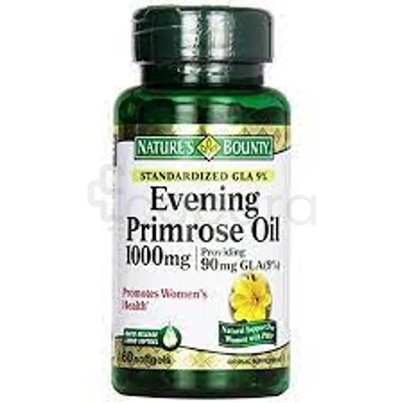 NATURE'S BOUNTY EVENING PRIMROSE OIL 1000MG BOITE DE 60 GELULES