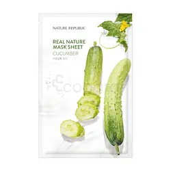 NATURE REPUBLIC REAL NATURE MASK SHEET CUCUMBER 23ML
