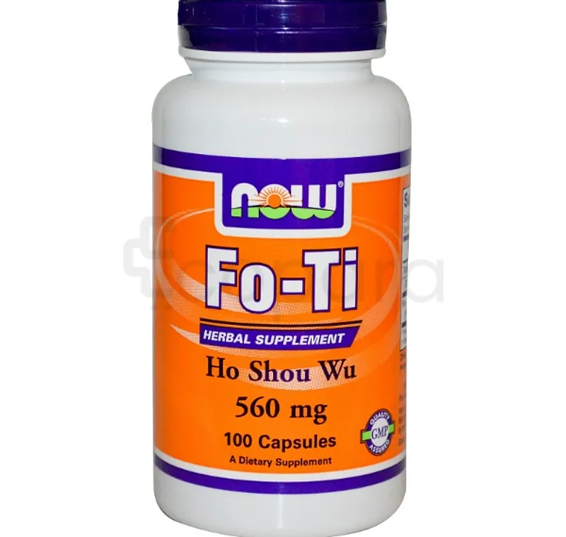 NOW FO-TI HO SHOU WU 560MG BOITE DE 100 COMPRIMES