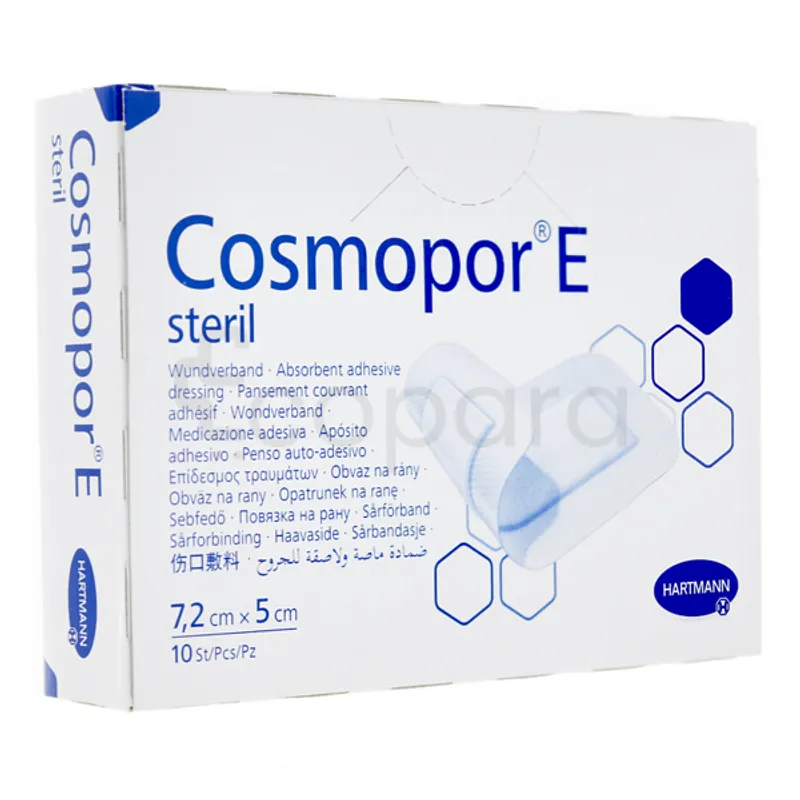 HARTMANN COSMOPOR E 7.2CM*5CM BOITE DE 10