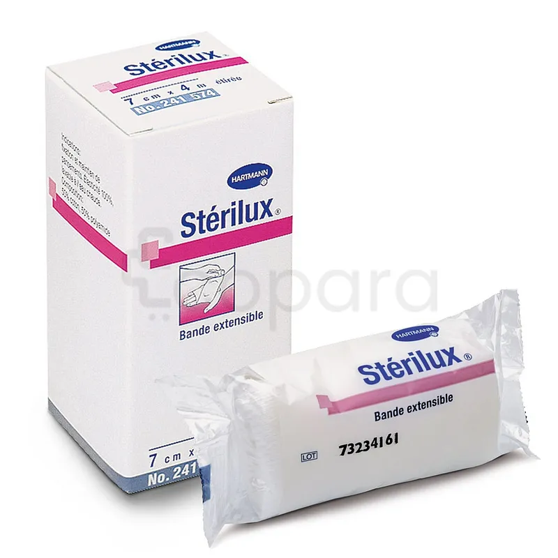 HARTMANN STERILUX BANDE EXTENSIBLE 7CM*3M