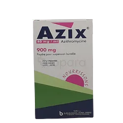 AZIX SI 900MG POUDRE POUR SUSPENSION BUVABLE NOURRISSON 22.5ML