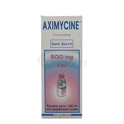 AXIMYCINE 500MG/5ML 100ML SIROP