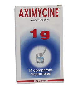 AXIMYCINE 1G BOITE DE 14 COMPRIMES DISPERSIBLES