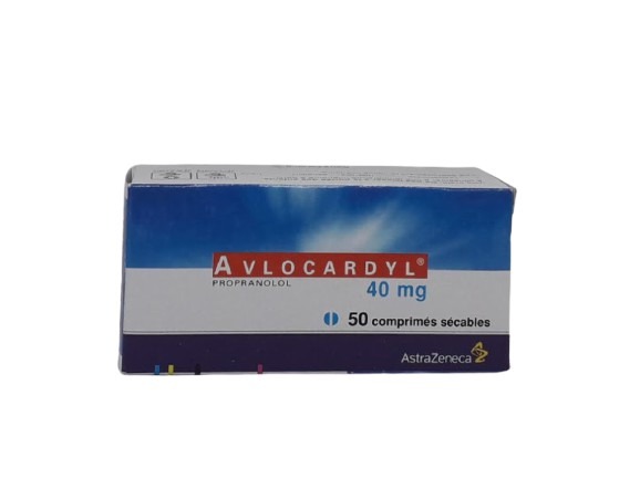 AVLOCARDYL 40MG BOITE DE 50 COMPRIMES