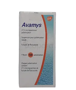 AVAMYS AE NASAL BOITE DE 120 DOSES