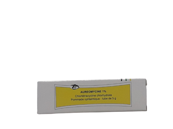AUREOMYCINE 5G POMMADE OPHTALMIQUE