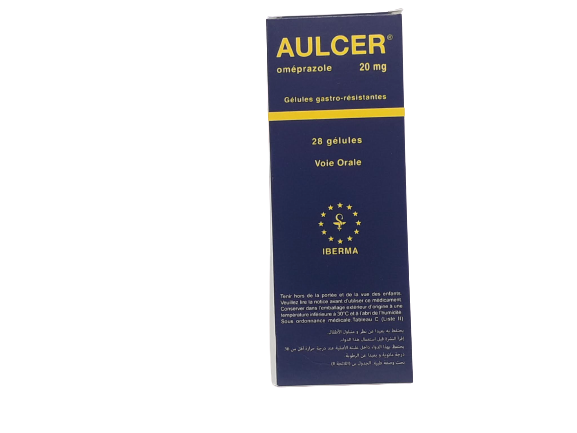 AULCER 20MG BOITE DE 28 GELULES GM