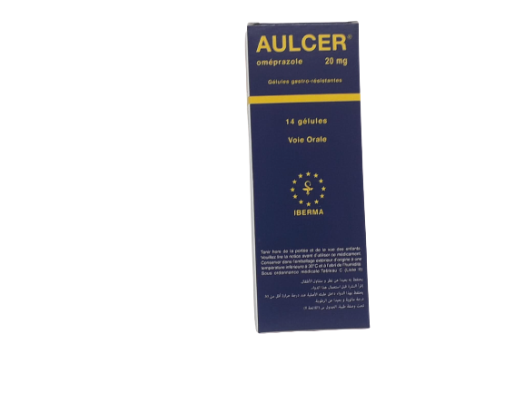 AULCER 20MG BOITE DE 14 GELULES PM