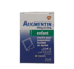 AUGMENTIN 500MG BOITE DE 12 SACHETS