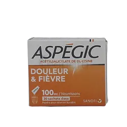 ASPEGIC 1000MG BOITE DE 20 SACHETS